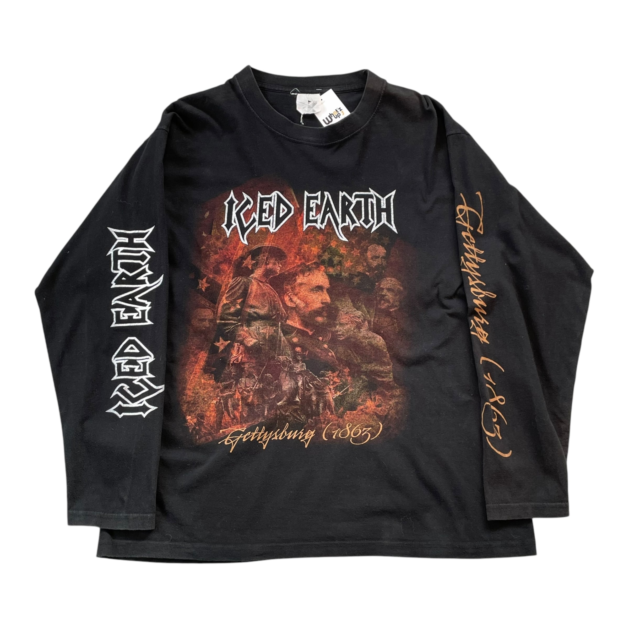 00s ICED EARTH "Gettysburg" L/S T-shirt