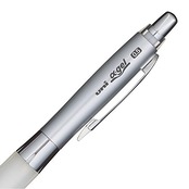 三菱鉛筆 シャーペン アルファゲル 0.5 やわらかめ ホワイト M5617GG1P.1