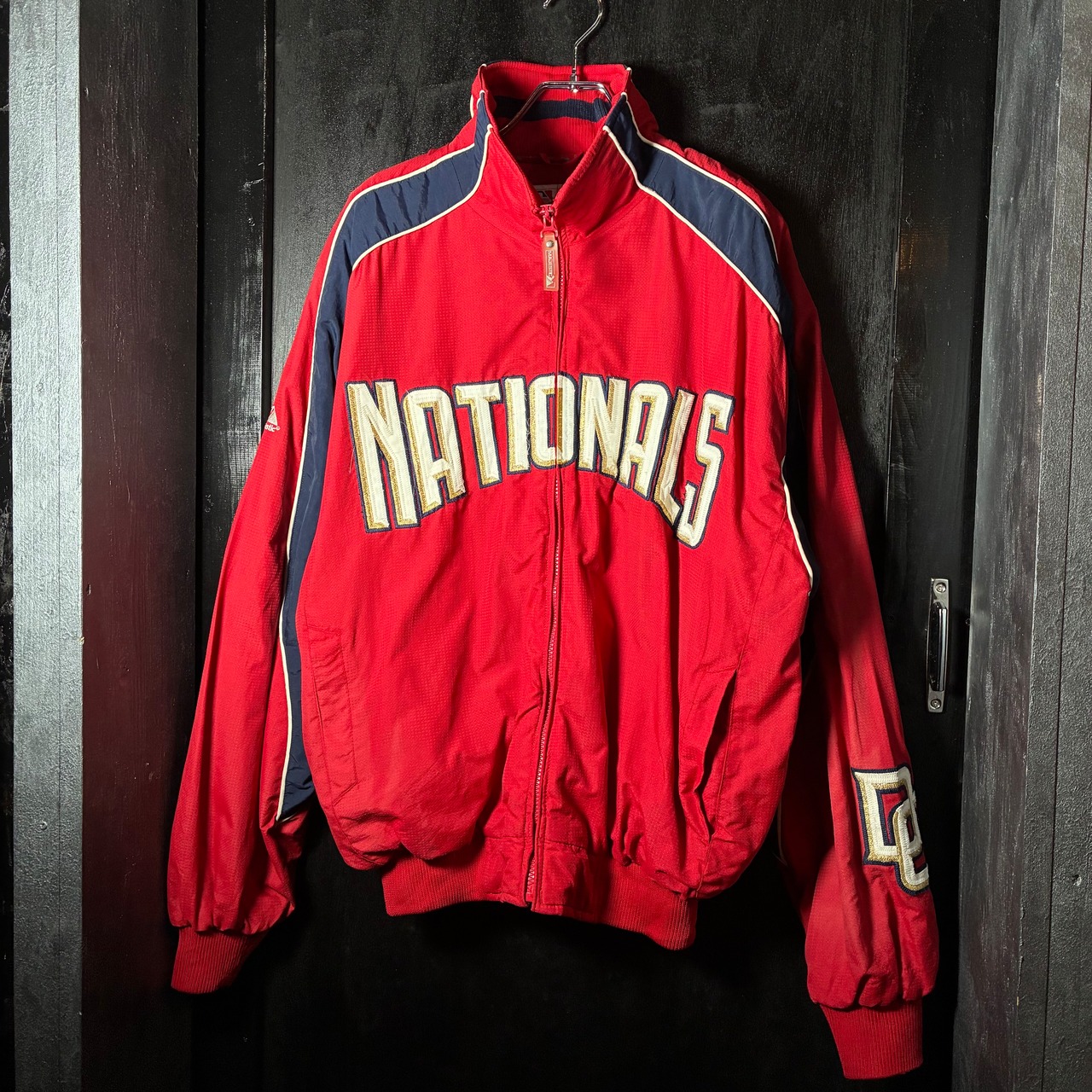 Majestic MLB NATIONALS ナイロンスタジャン ナショナルズ