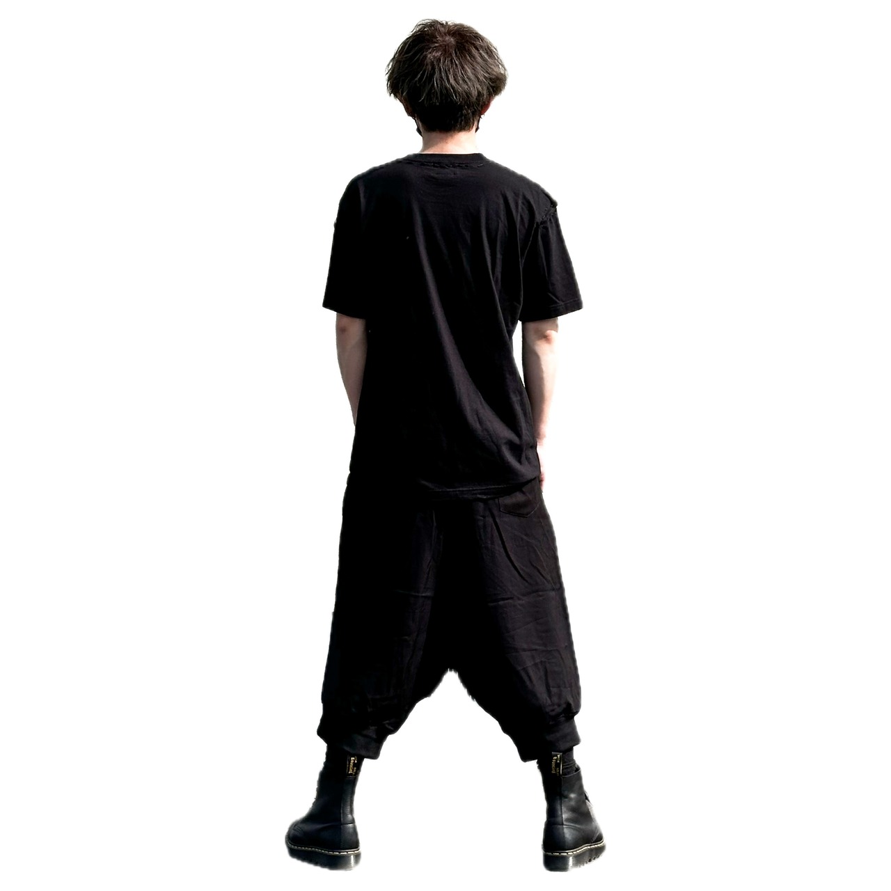 UNFINISHEDハーフイージーサルエルパンツ24035