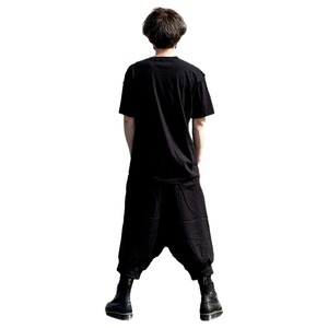 UNFINISHEDハーフイージーサルエルパンツ24035