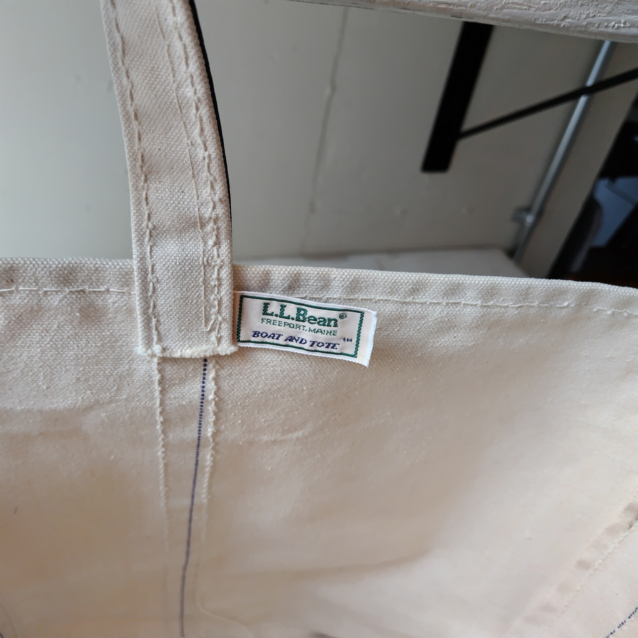 希少サイドタグ 70s ビンテージ L.L.Bean トートバッグ ネイビー  