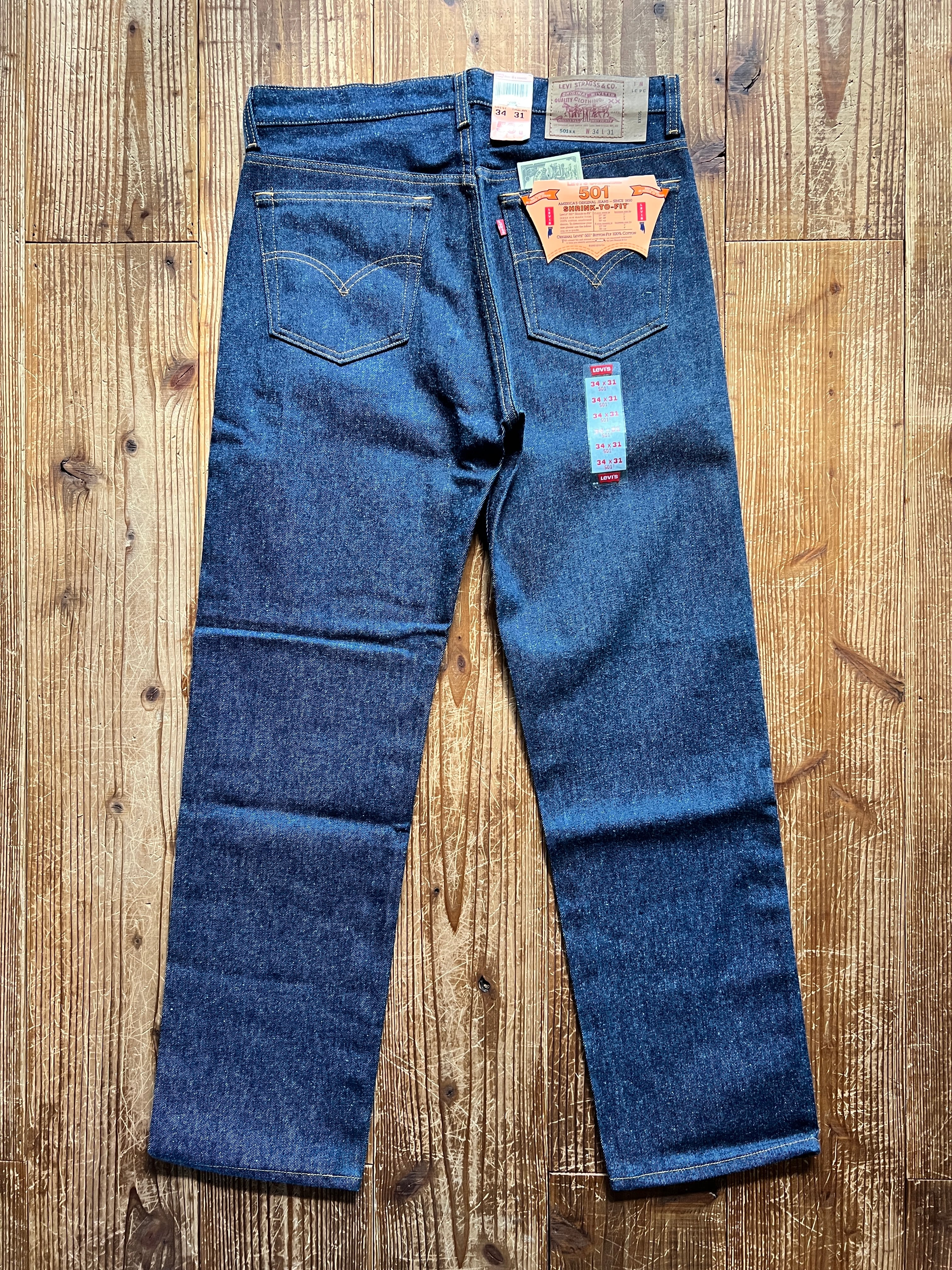 90's Levi's 501 デニムパンツ DEADSTOCK 表記(34×31) USA製