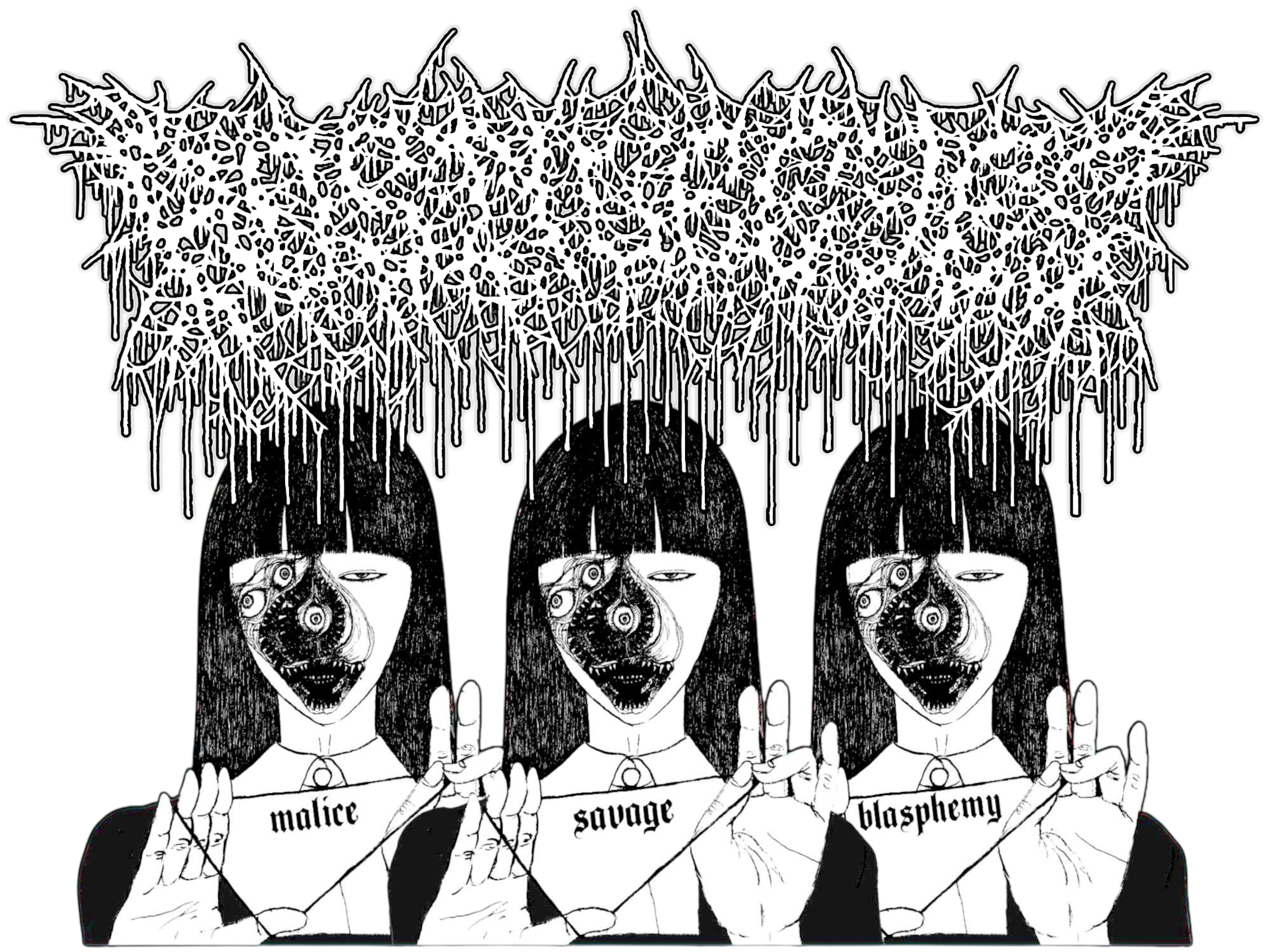 8.3販売開始】美人画 T-SHIRT(WHITE) ARTWORK BY 市場大介(ICHIBA