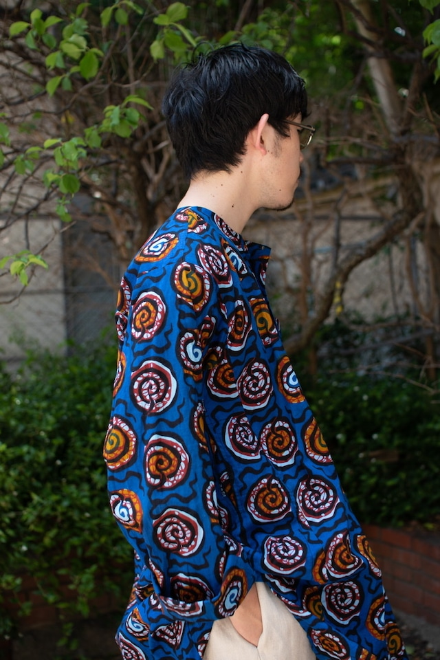 1970-80s African print cardigan