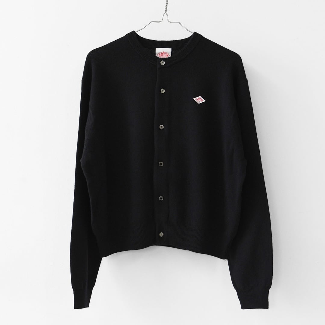 DANTON [ダントン] W LAMBSWOOL CREW NECK KNIT CARDIGAN [DT-D0031LMW