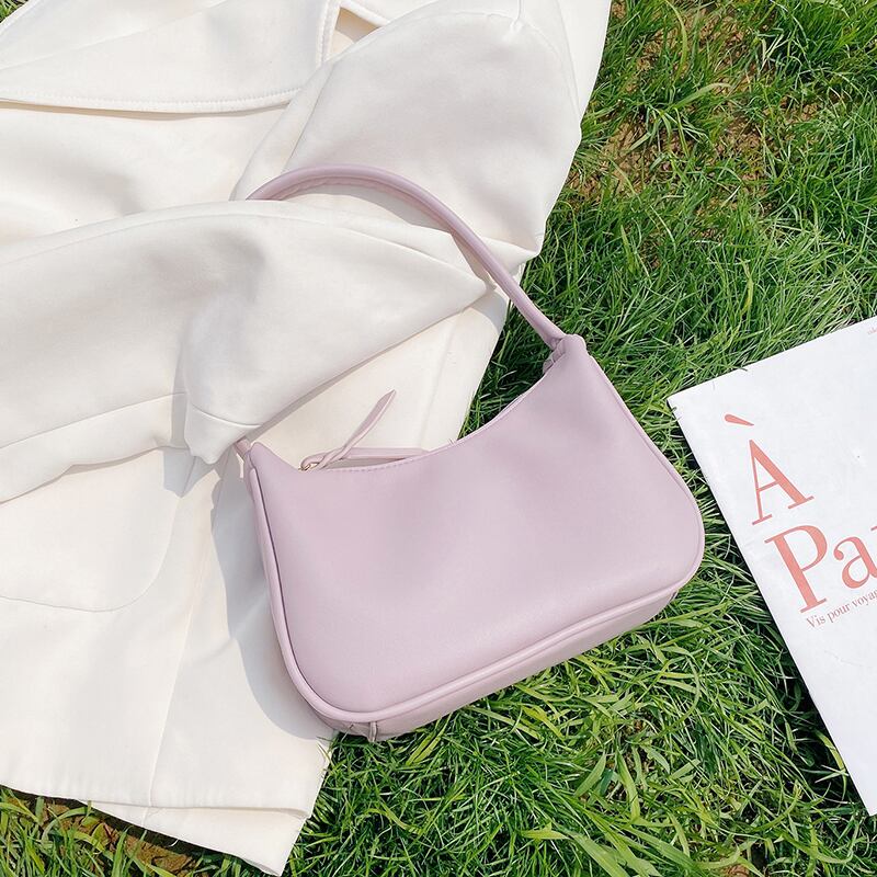 小さなバッグ女性バッグ2020人気の新しい波ネット赤ファッションテクスチャショルダーバッグ夏エイン野生の脇の下バッグ Tiancai_Wing_Bag2709712