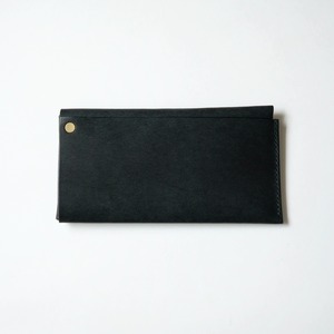square long wallet - bk - プエブロ