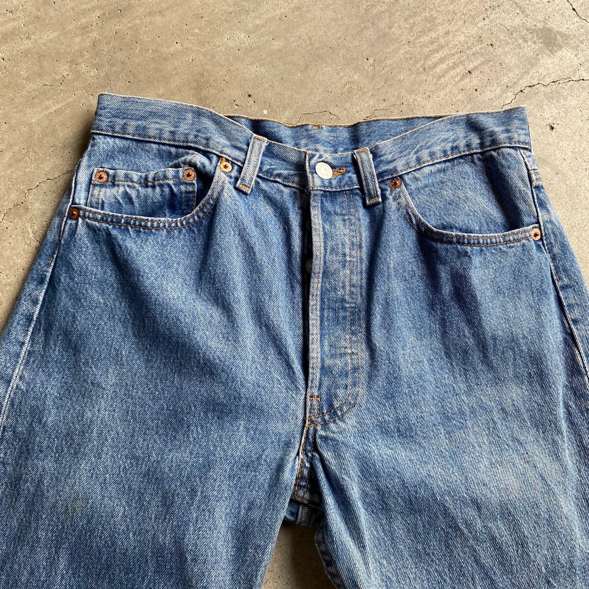 90s USA製 Levi's リーバイス501 定番ストレート 90年代 USA製 Levi's リーバイス 501-0191 ストレート デニムパンツ