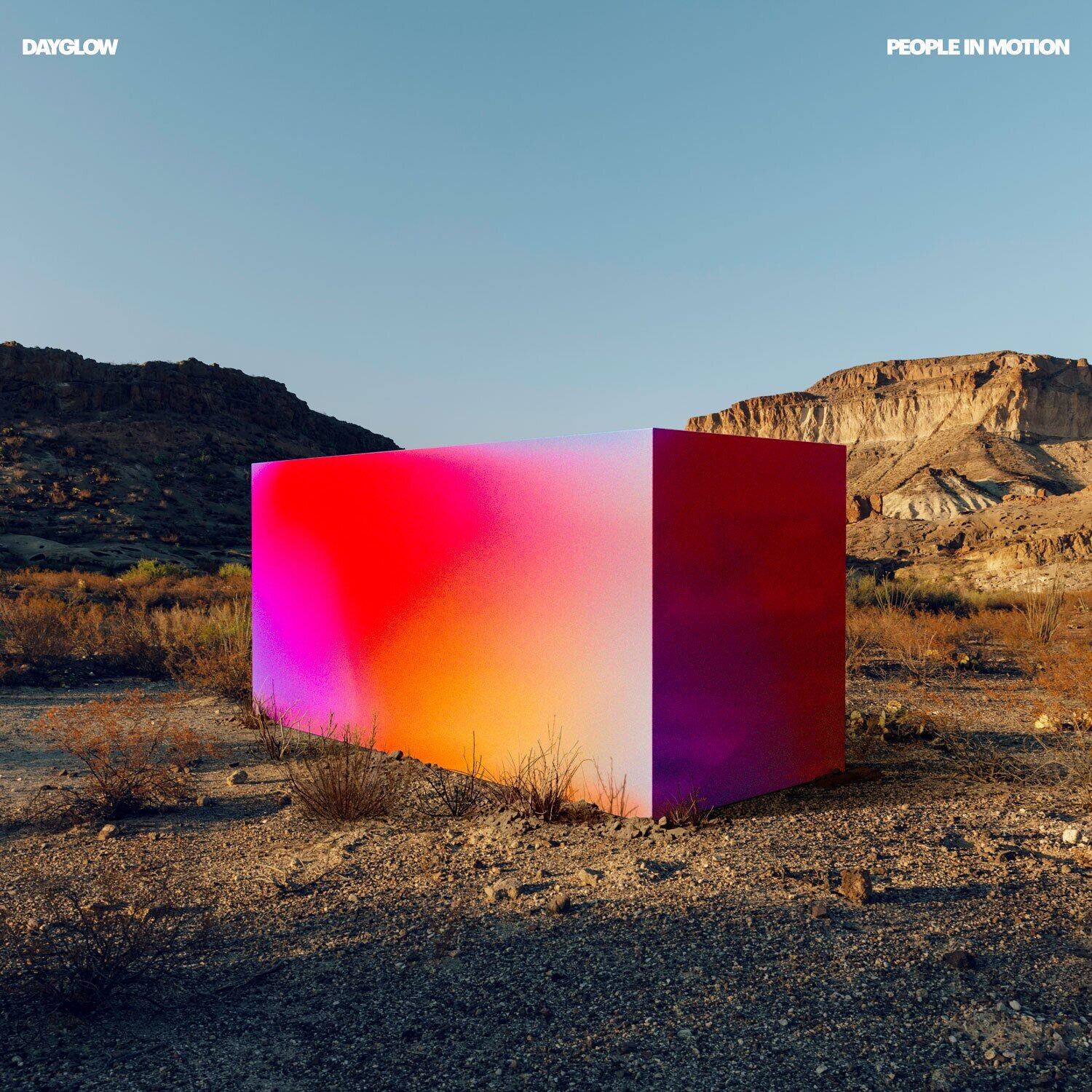 Dayglow / People In Motion（1000 Ltd Yellow and Orange LP）