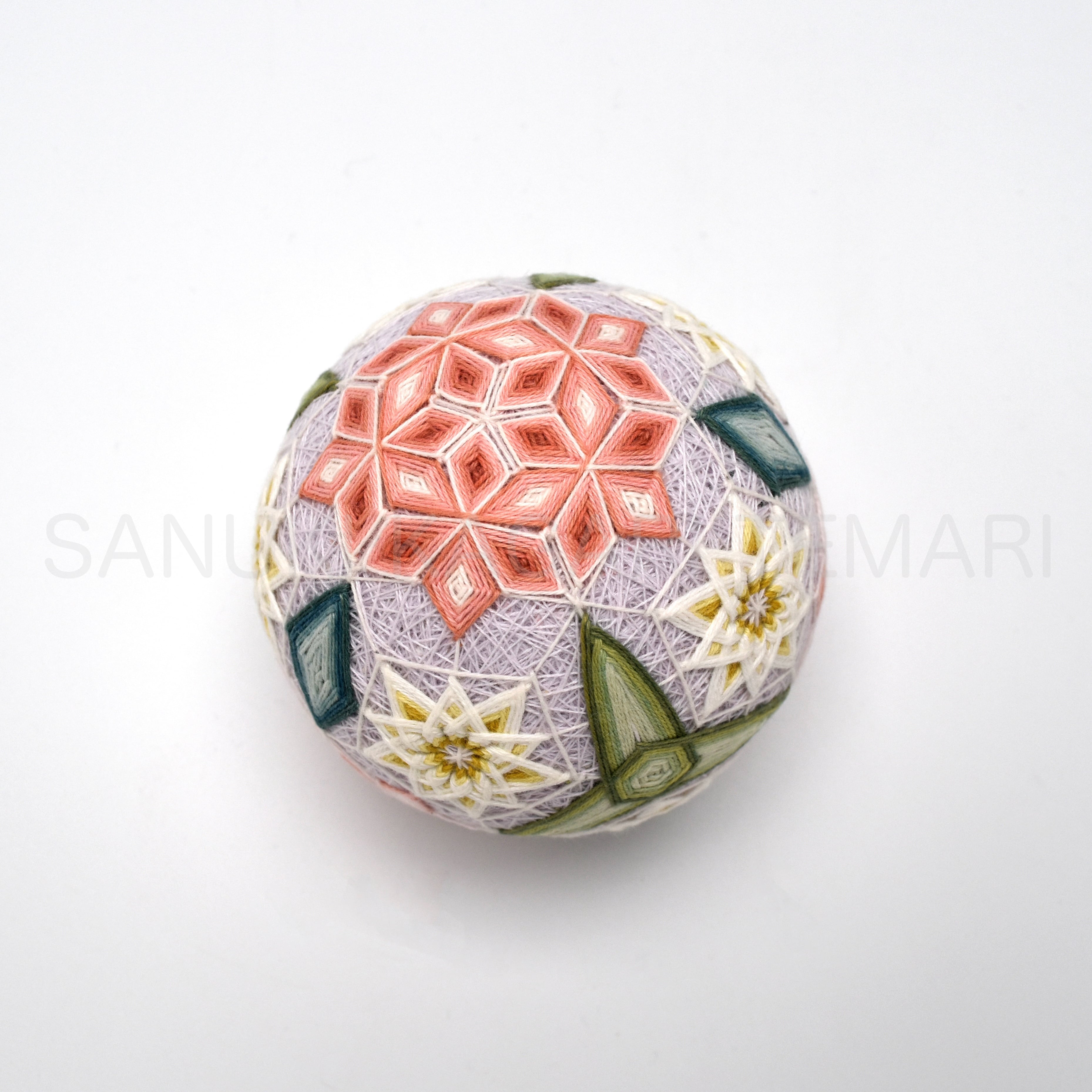 讃岐かがり手まり「額紫陽花」_MA448