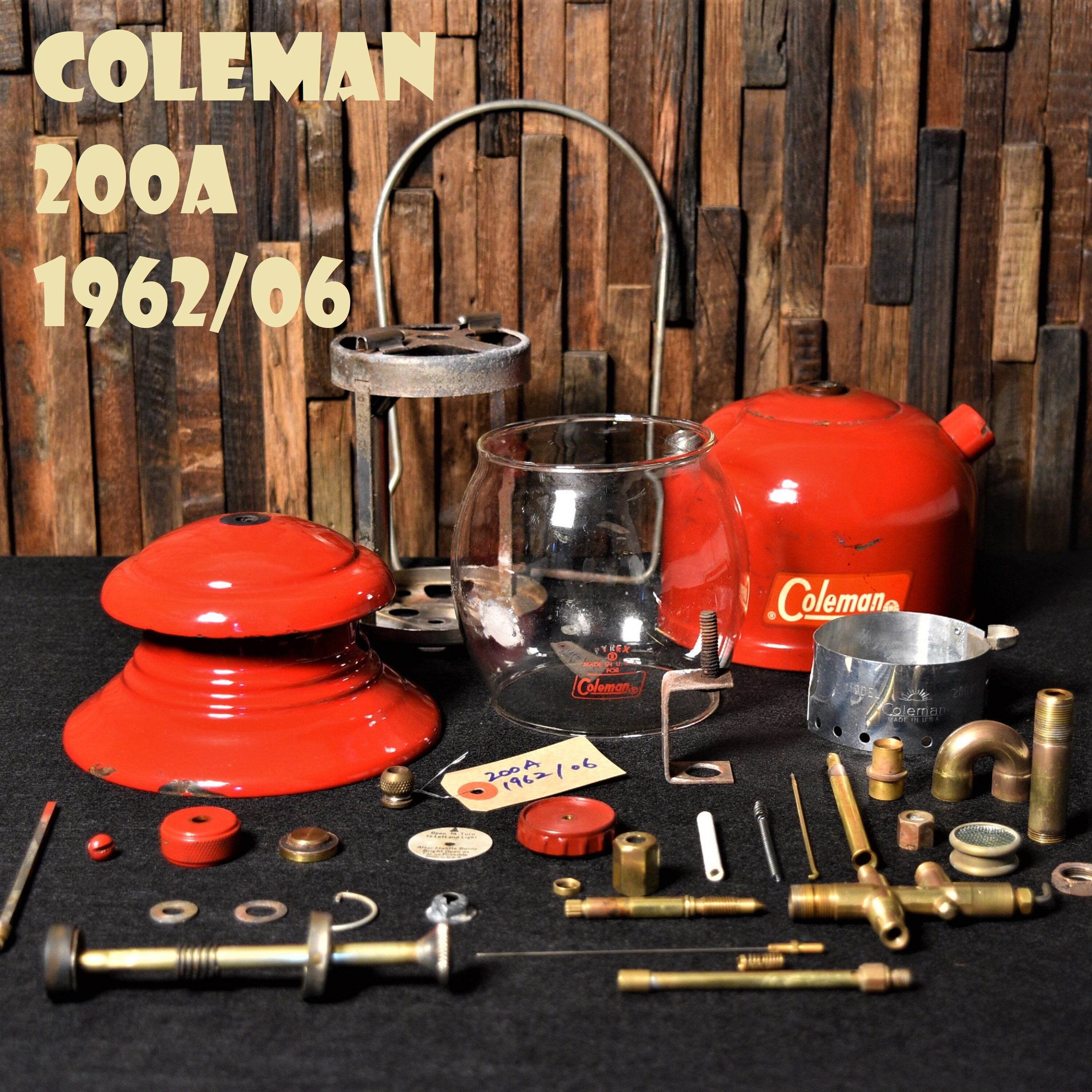 コールマン 200A 1962年6月製造 マルーン 前期型 レッドボーダー 赤枠 ランタン COLEMAN ビンテージ 美品 完全分解清掃  メンテナンス済み MAROON 短期間製造 希少品 レア | スーパービンテージデポ【Super Vintage Depot】