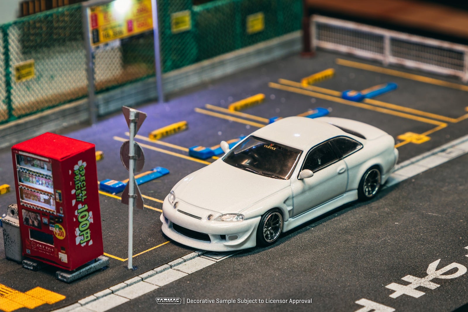 Tarmac 1/64 VERTEX Toyota Soarer JZZ30 White | ANKGLID Power (アン