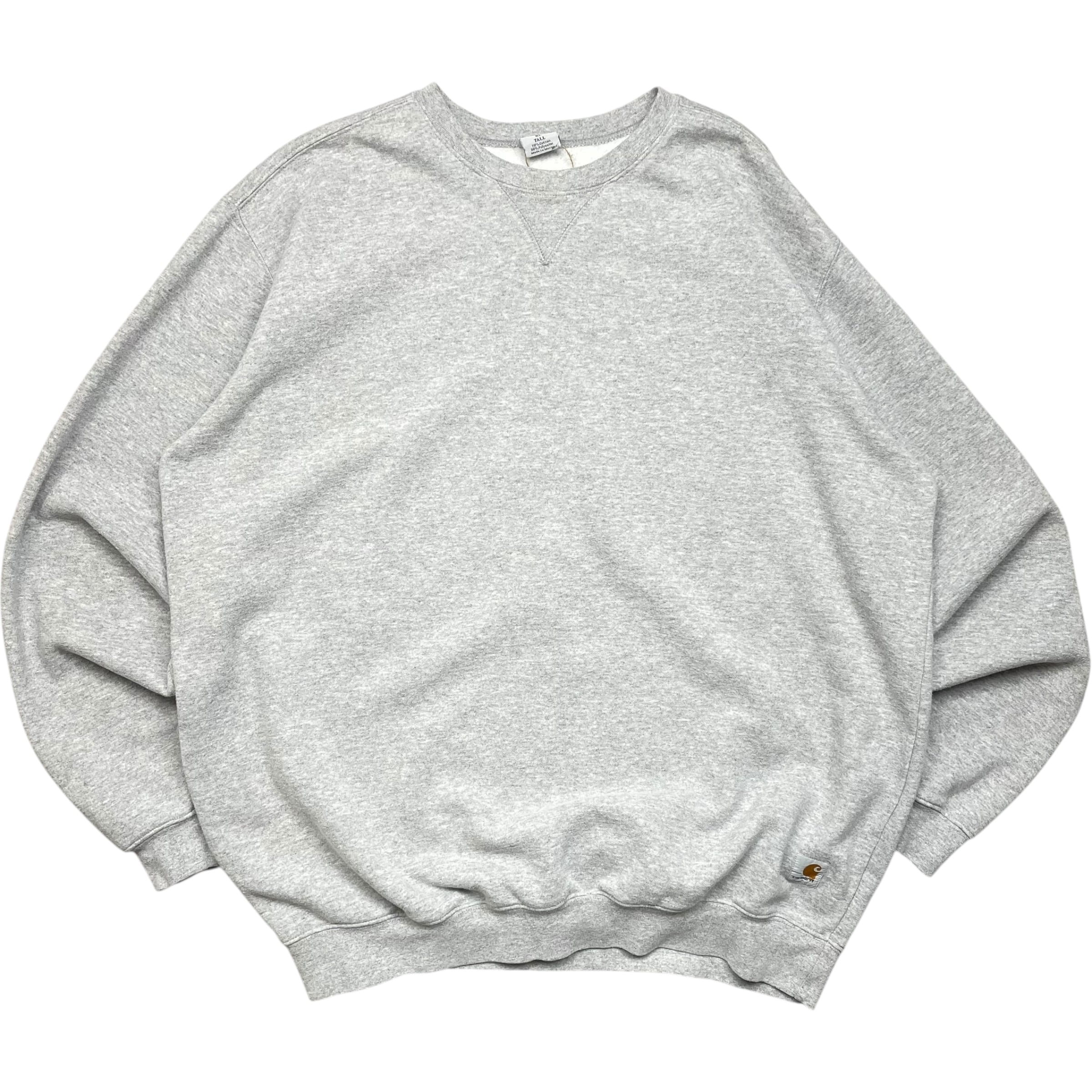 《XL》Carhartt カーハート スウェット 無地 グレー no.6475