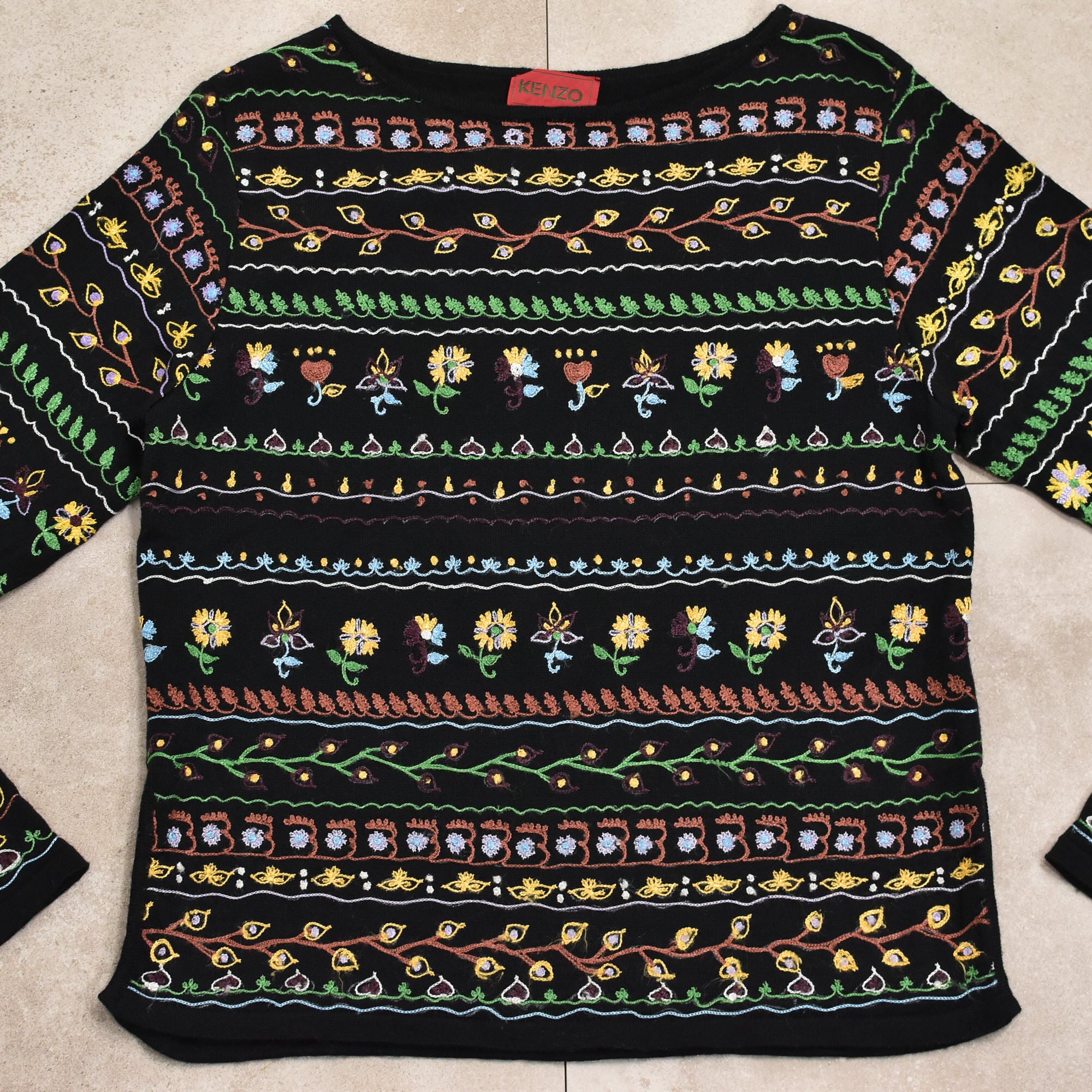 90s KENZO Vneck knit