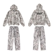 WSHOT Original Camouflage embroidery Zip Hoodie WS126