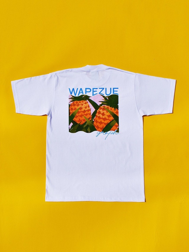 Wapezue graph  "Botanical T-shirt Pineapple"