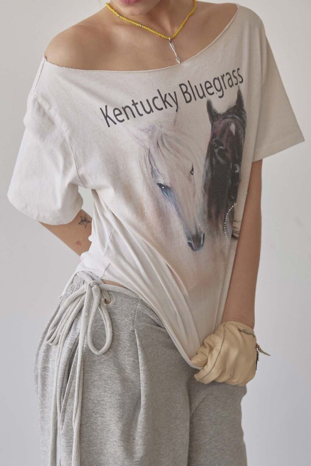 Hearts2Hearts イアン 着用/Sheriff Cut Out Tee ☆Hearts2Hearts イアン 着用!!【SCULPTOR】Sheriff Cut Out