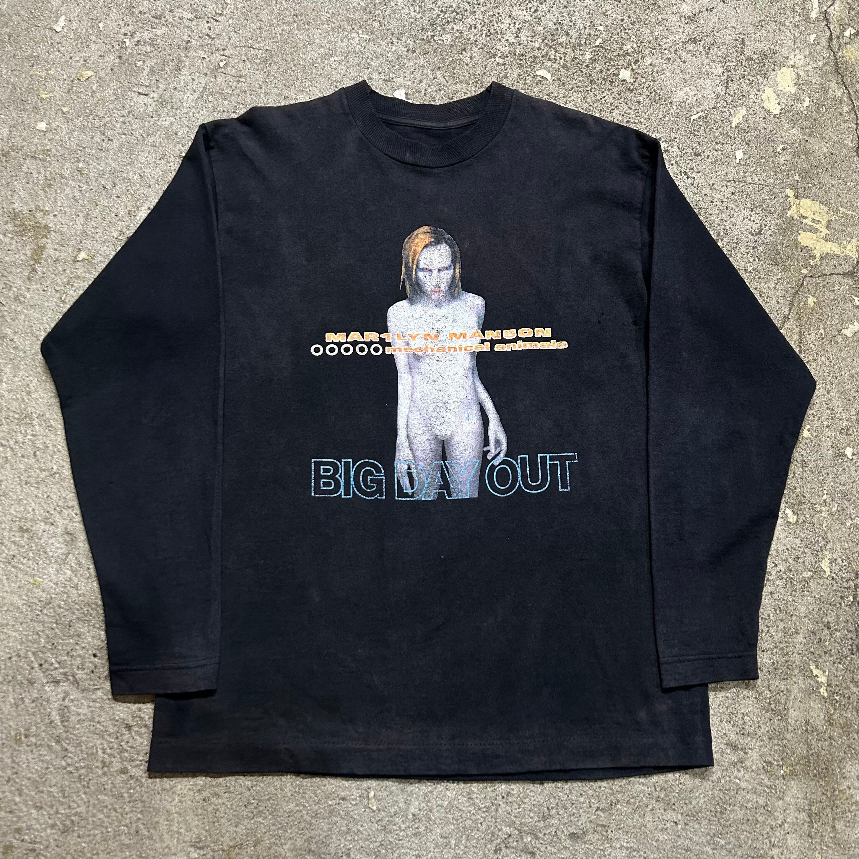 1999s BIG DAY OUT " Marilyn Manson/METALLICA/etc..." L/S T-shirt【仙台店】