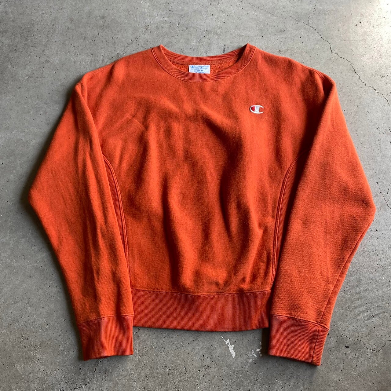 champion reverse weave トレーナー　Sサイズ　青タグ　復刻