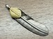 良品　上金特大フェザー左old彫りの濃い個体10.97g