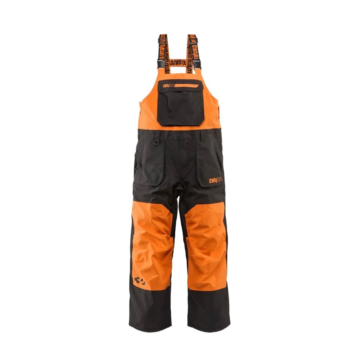 25/26 thirtytwo LASHED INSULATED JACKET BLACK/ORANGE