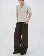 Sculpt Fit Rib Knit Polo（80％/30％）