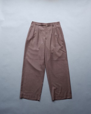 dauerbrenner BUNDFALTENHOSE (mocha / size:M)