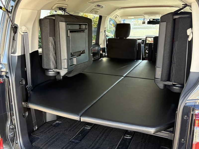 MDF デリカD:5用 オリジナルベッドキット（ブラック Ver.2）【送料込