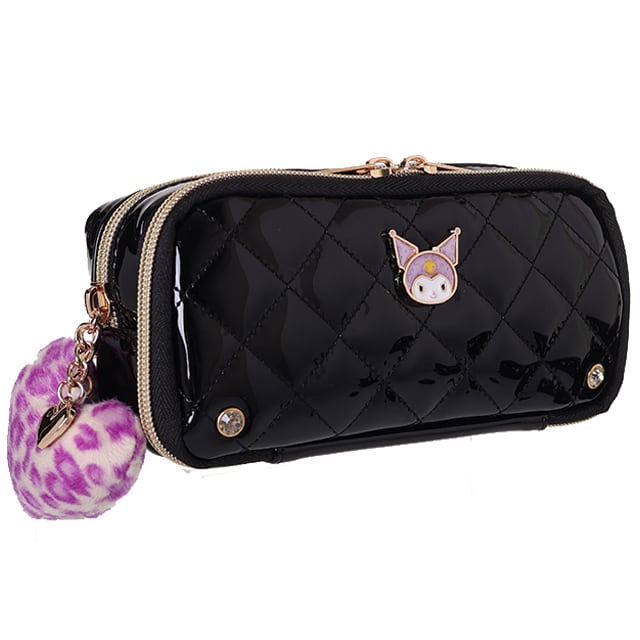 Z25254】サンリオエナメルキルトプレート多機能ポーチ | AXCIS