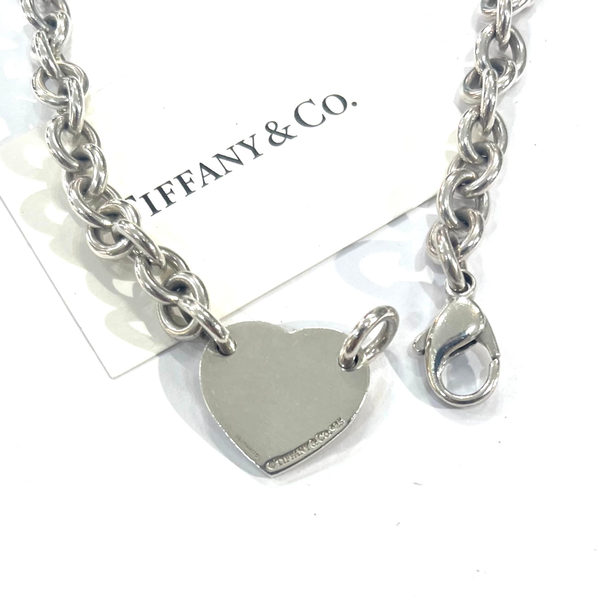 TIFFANY & Co.】2727 リターントゥティファニー ハートタグ ネックレス