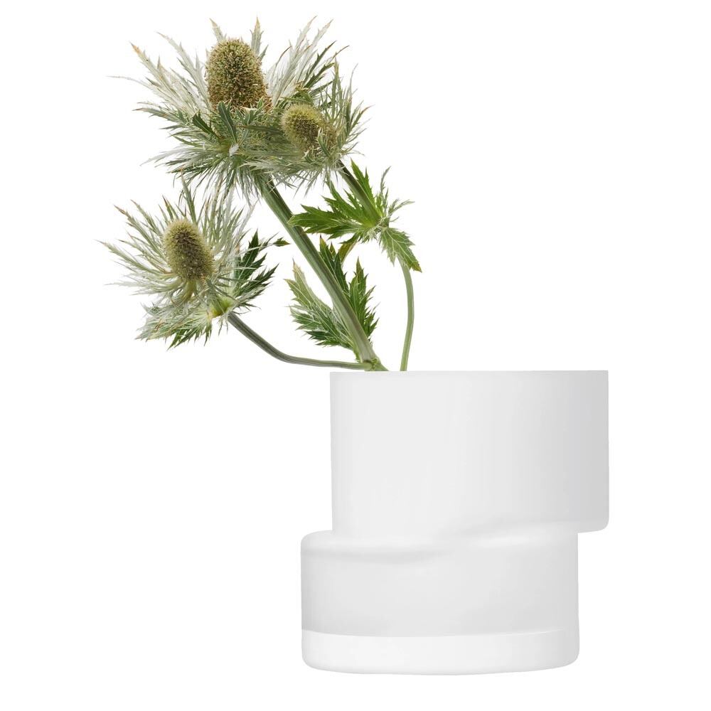 LSA Tier Vase G1727-13-391 ホワイト H13.5cm LTD09 / エルエスエー フラワーベース 花器 花瓶 キャンドルホルダー