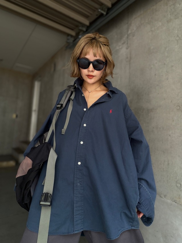 （SH1457）Polo Ralph Lauren "BLAIRE" navy