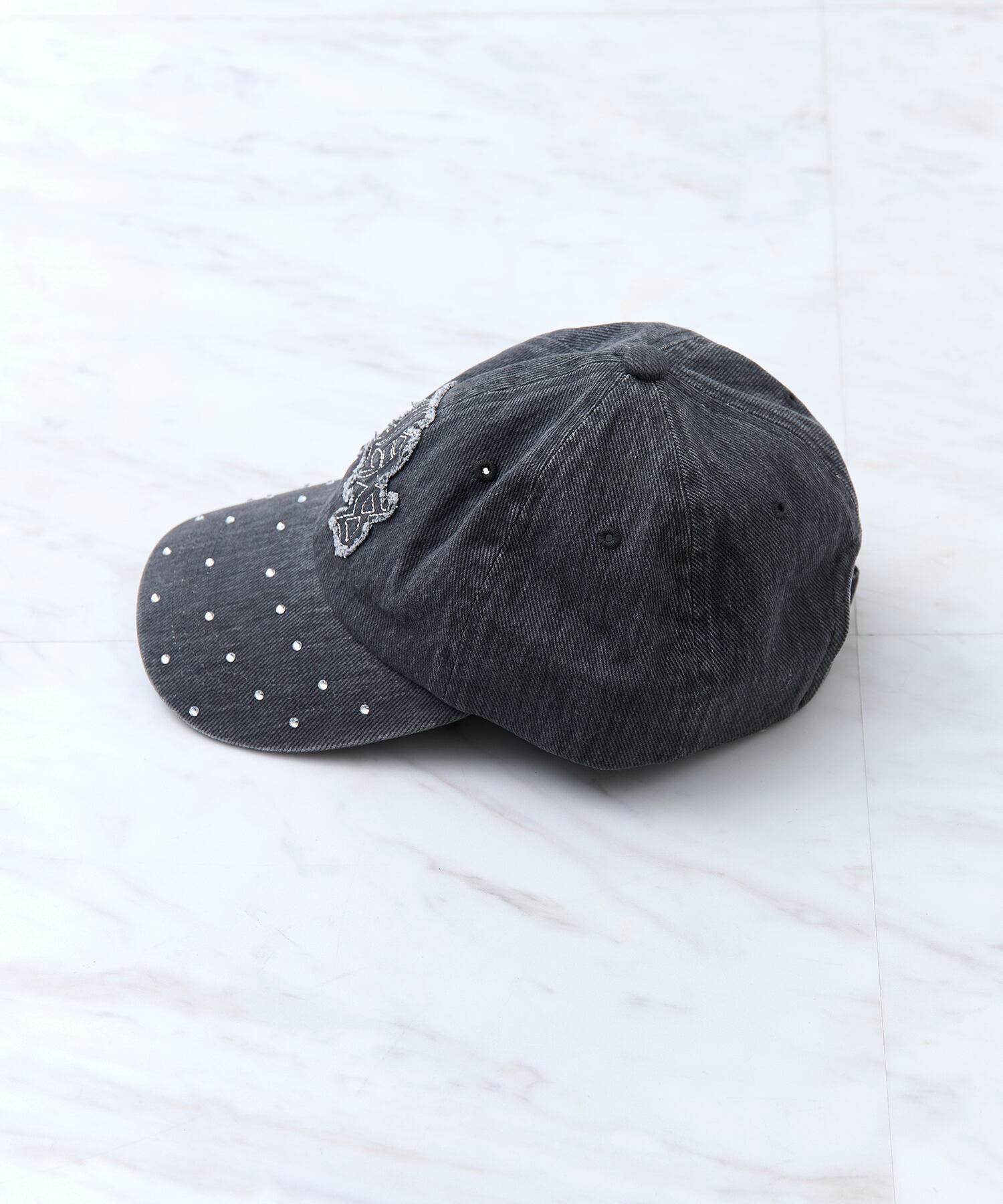 【超激レア】Denim Tears ラインストーン キャップ cap 超激レア】Denim Tears ラインストーン キャップ cap