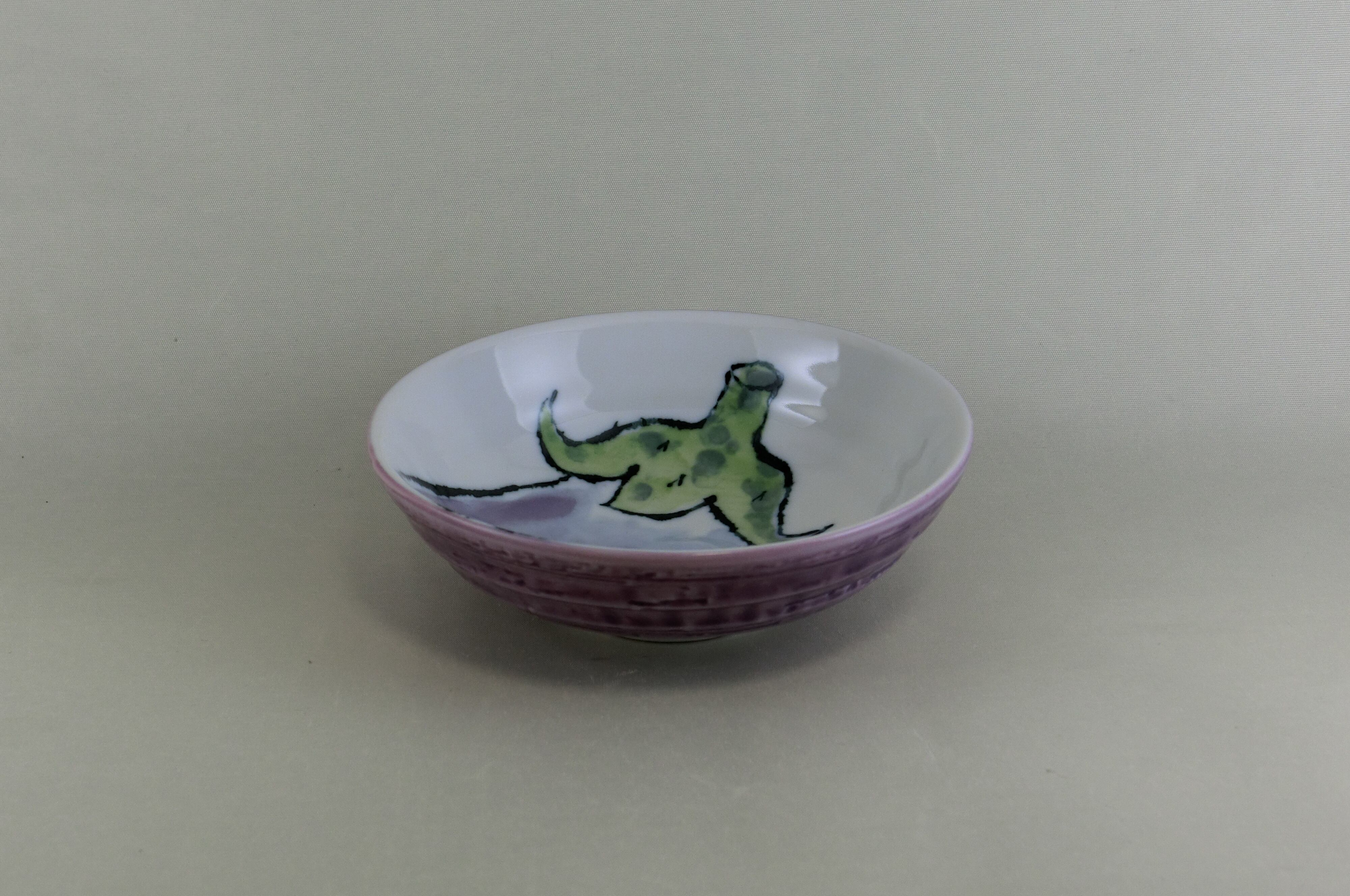 野菜シリーズ　浅小鉢（茄子）