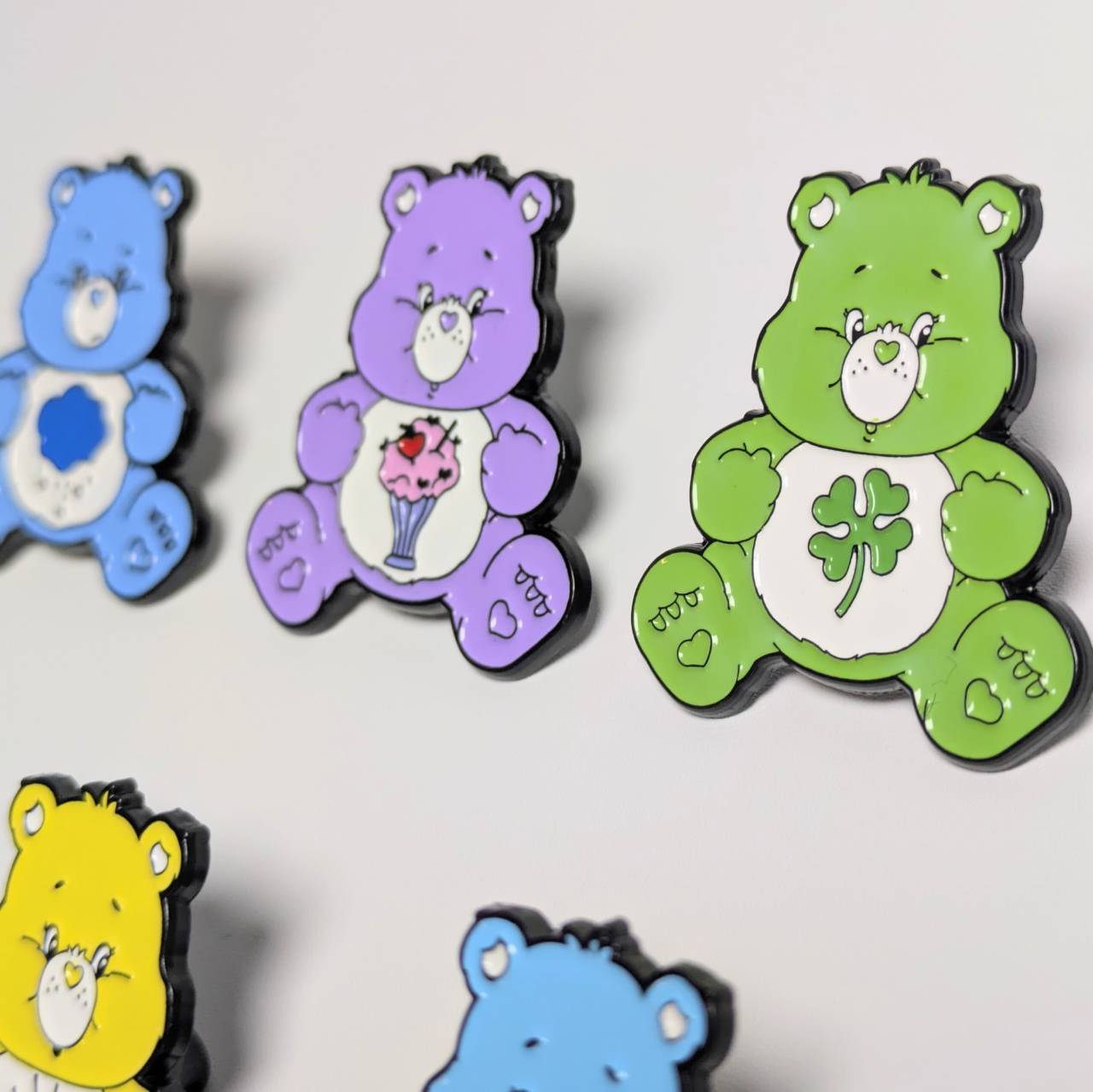 送料無料！ ★ピンズ PINS★ピンバッジ 【 Care Bears（ ケアベア ）】9P SET 〚アメリカン雑貨 アメトイ〛