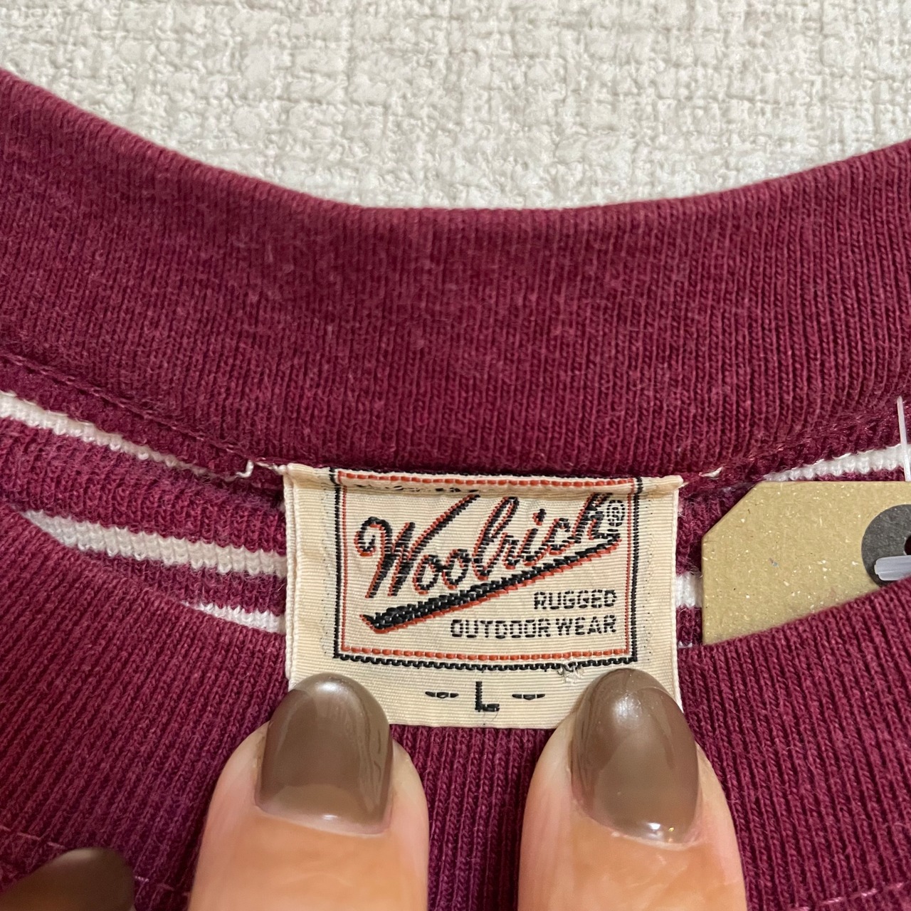 Woolrich　ボーダーtシャツ