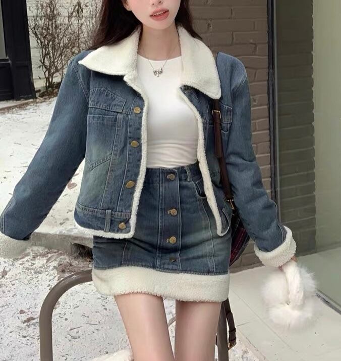 （ひさ❤️）RODEO CROWNS ニットドッキングデニムGジャン ニットドッキングデニムジャケット｜ロデオクラウンズ／ロデオ