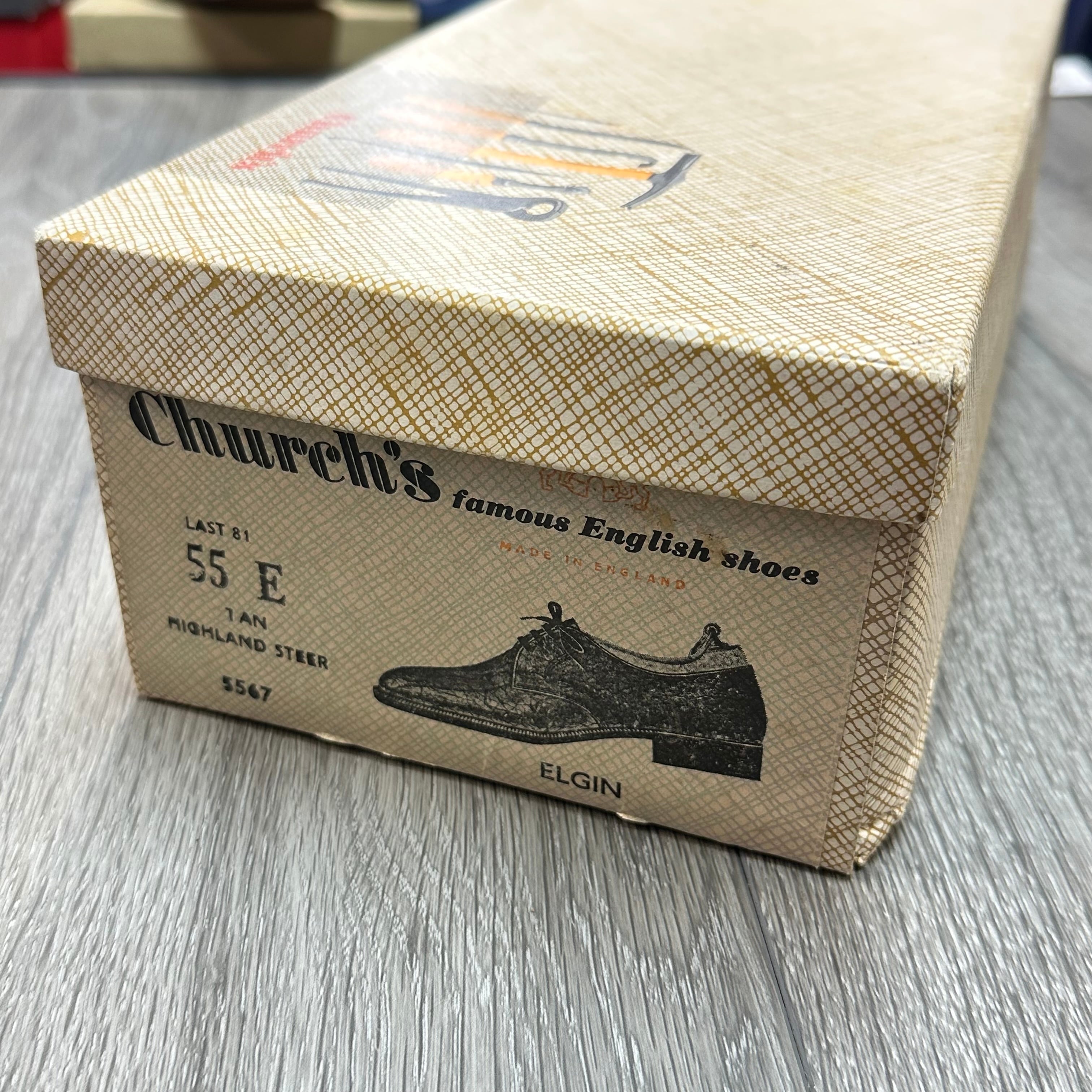 Church's ELGIN LEATHER SHOES 2都市 DEADSTOCK《5.5 E》 | safarionline