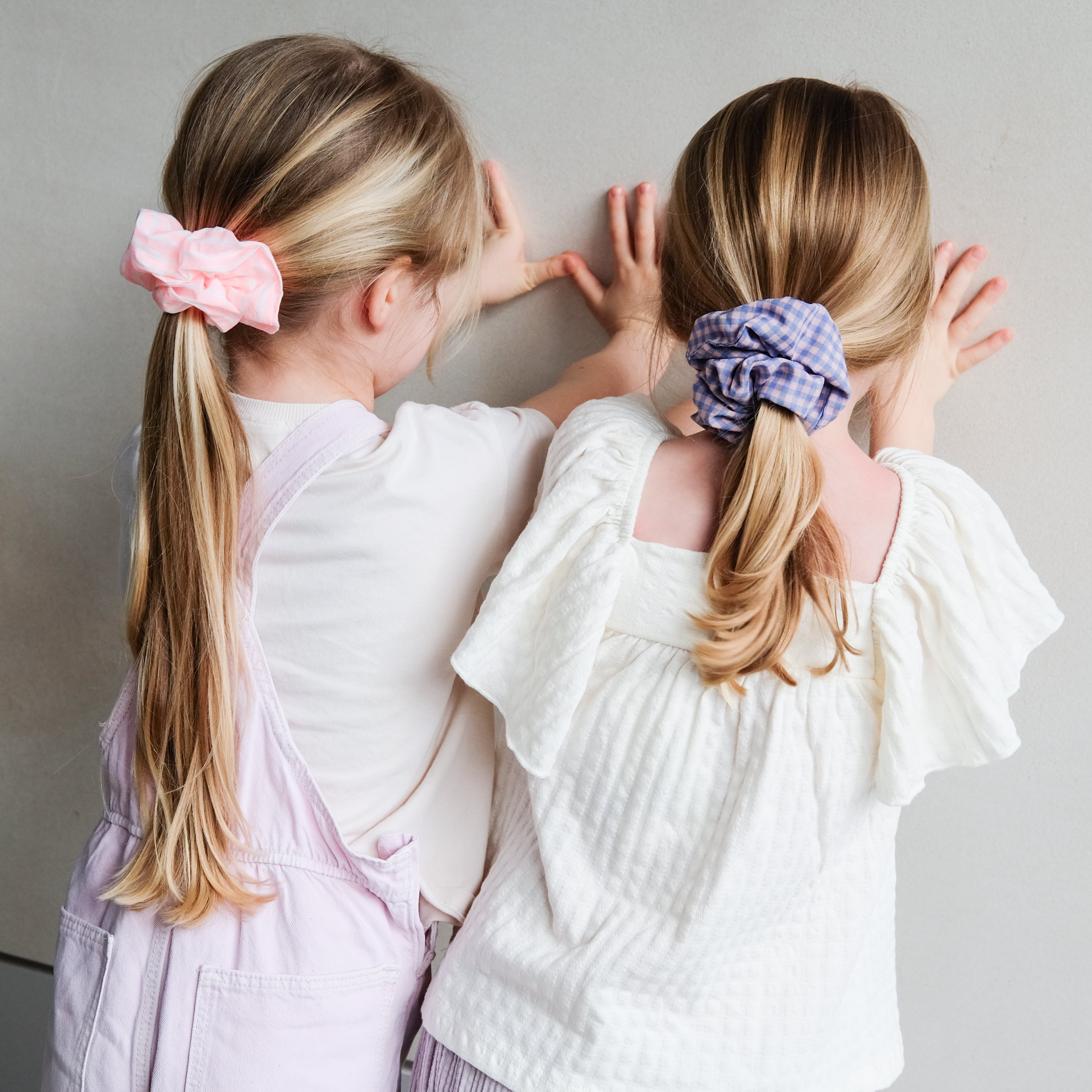 GIANT CHECKED SCRUNCHIE_162063 10