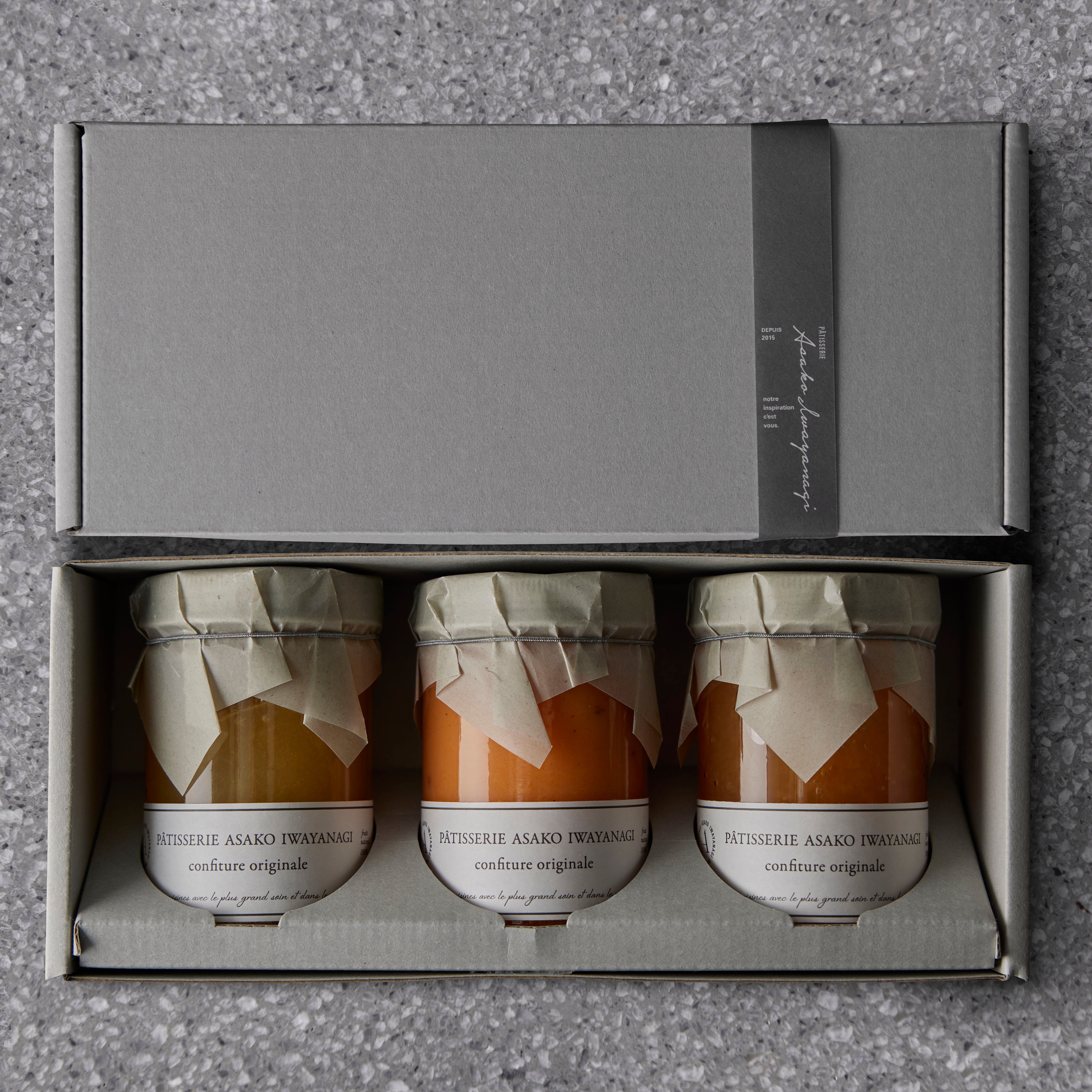 季節のコンフィチュール『苺』『ブルーベリー』『りんごキャラメル』詰合せ