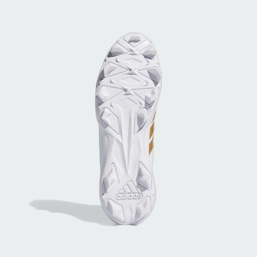 【28.5㎝】Adizero Impact2 WH/GOLD アメフト スパイク 27.5,28.5cm】Adizero Impact.2 Molded ホワイト・ゴールド