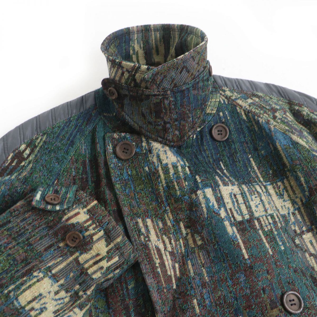 極美品✨ISSEY MIYAKE MEN チェスターコート　グレー　Lサイズ 極美品✨ISSEY MIYAKE MEN チェスターコートグレーLサイズ