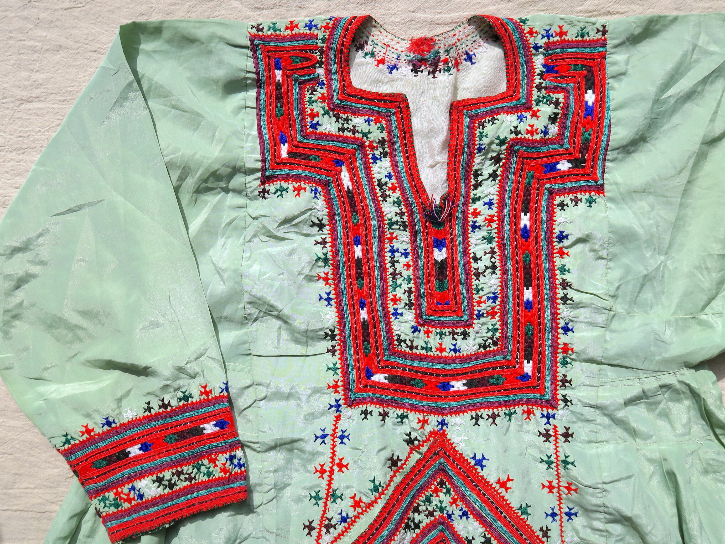 バロチスタンドレス(スカイグリーン)