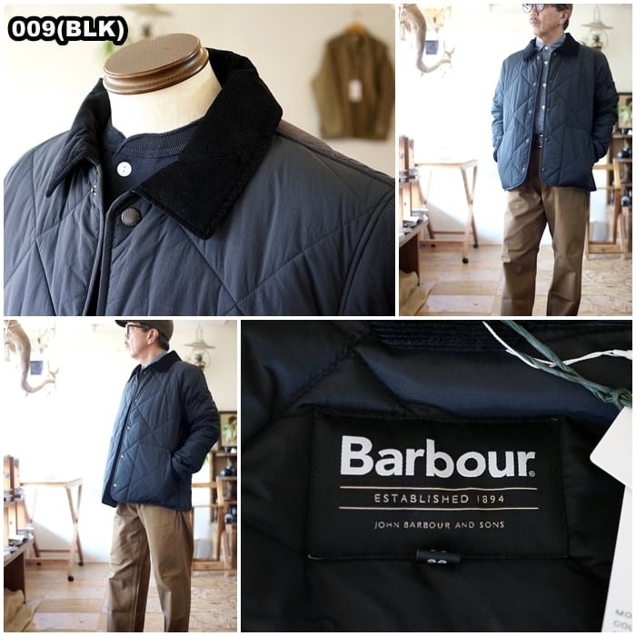 Barbour ジャケット バブアー モディファイドショートリデスデールキルティング