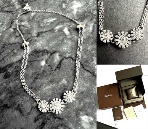 DAMIANI　ダミアーニ　  Margherita Bracelet　マルゲリータ ブレスレット　  K18YG　ホワイトゴールド　パヴェ　ダイヤモンド