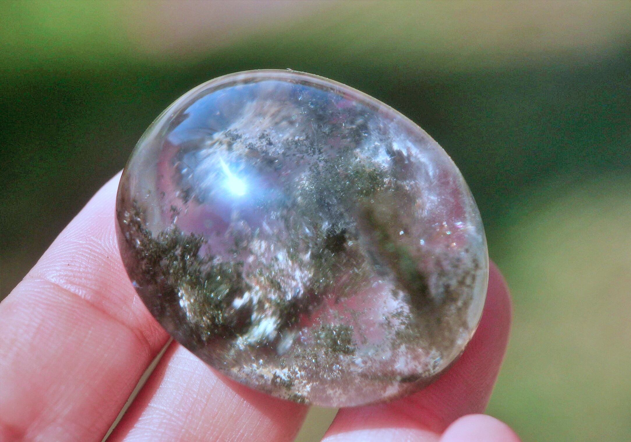 クローライトインクォーツ | Funky garuda Stone (ファンキー