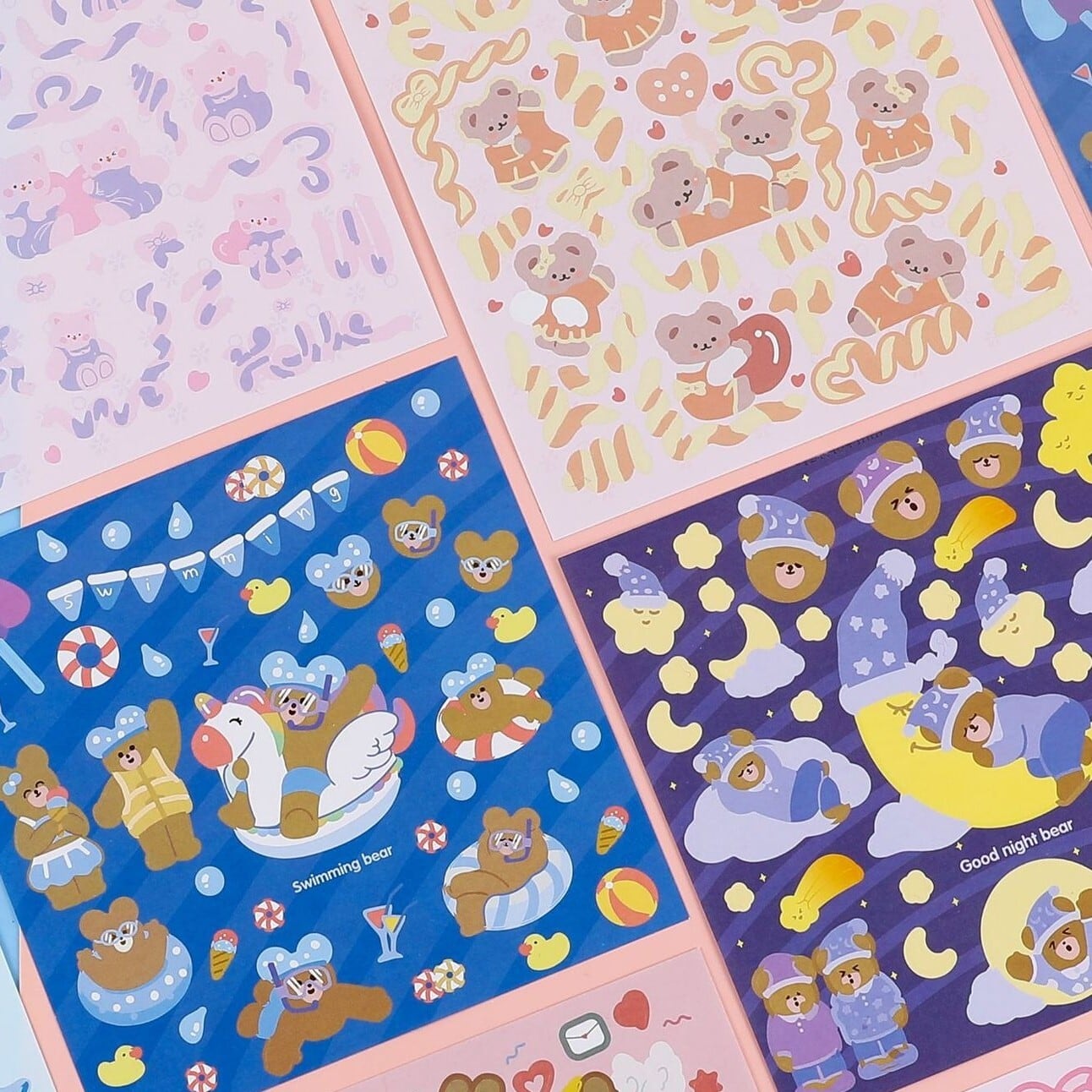 確認用！約50年前の猫切手セット5枚と1枚シート