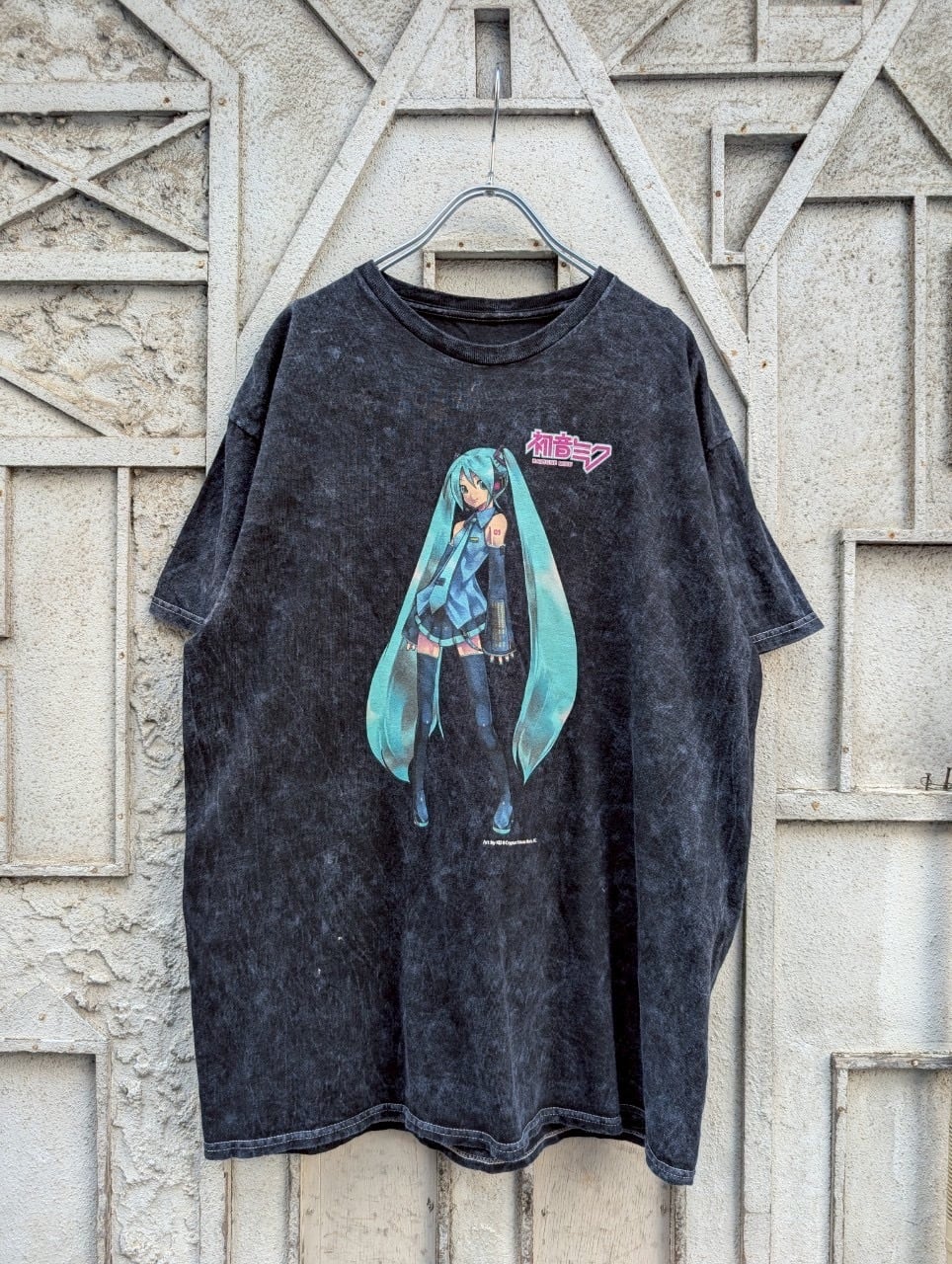 "初音ミク" tie dye print tee