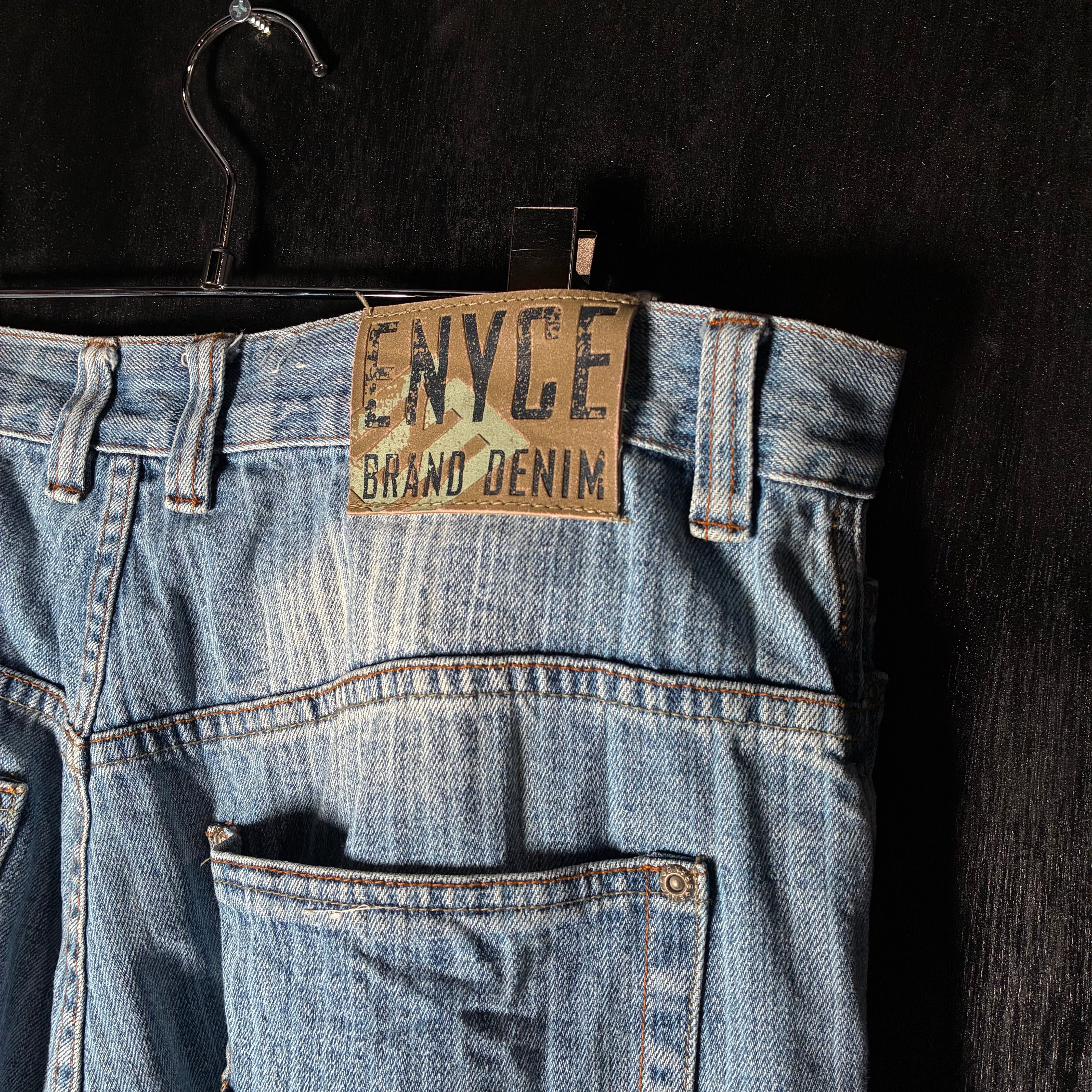 ENYCE Hip hop デニムパンツ W36 タテ落ち エニーチェ | 古着屋